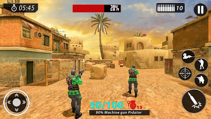اسکرین شات 4 بازی New Free Firing: Fire Game 2021: Fire Offline Game