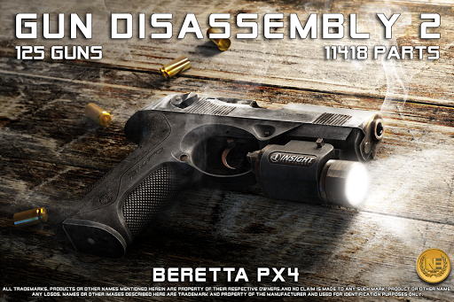 اسکرین شات 2 برنامه Gun Disassembly 2