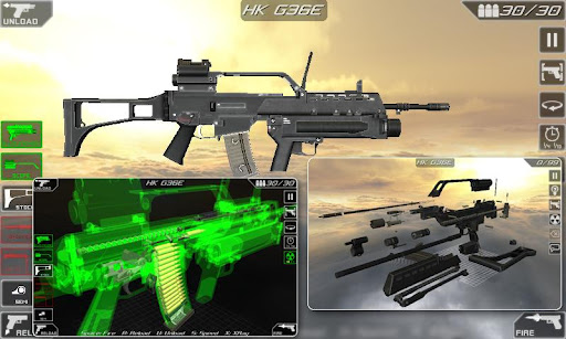 اسکرین شات 3 برنامه Gun Disassembly 2