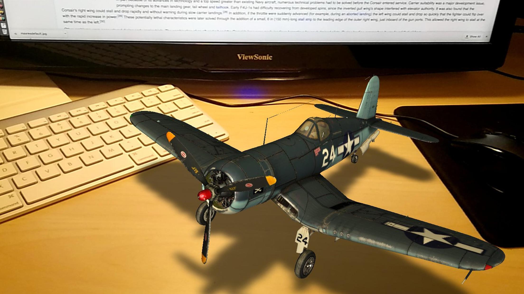 اسکرین شات 1 برنامه How it Works: F4U Corsair