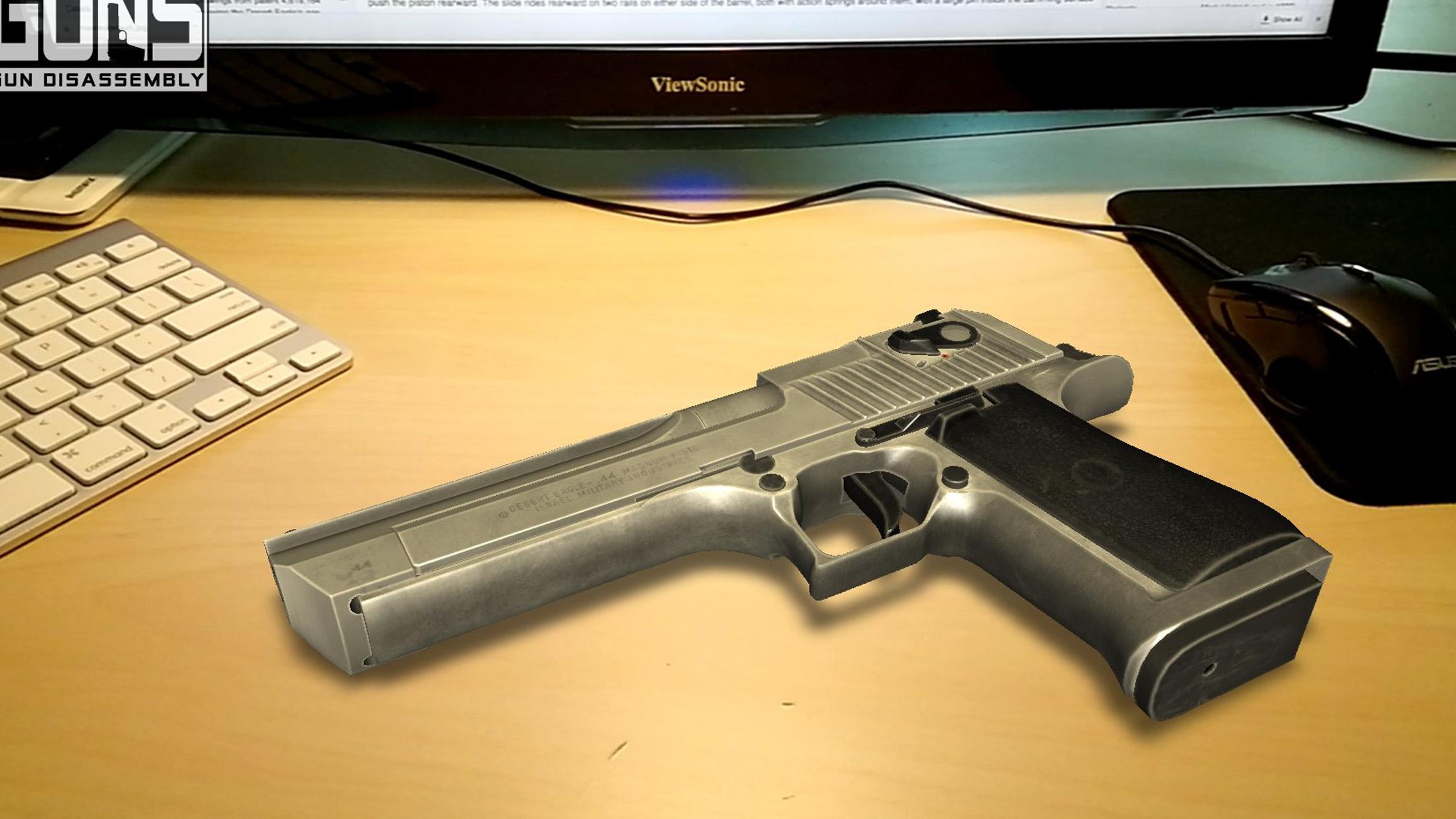 اسکرین شات 1 برنامه How it Works: Desert Eagle