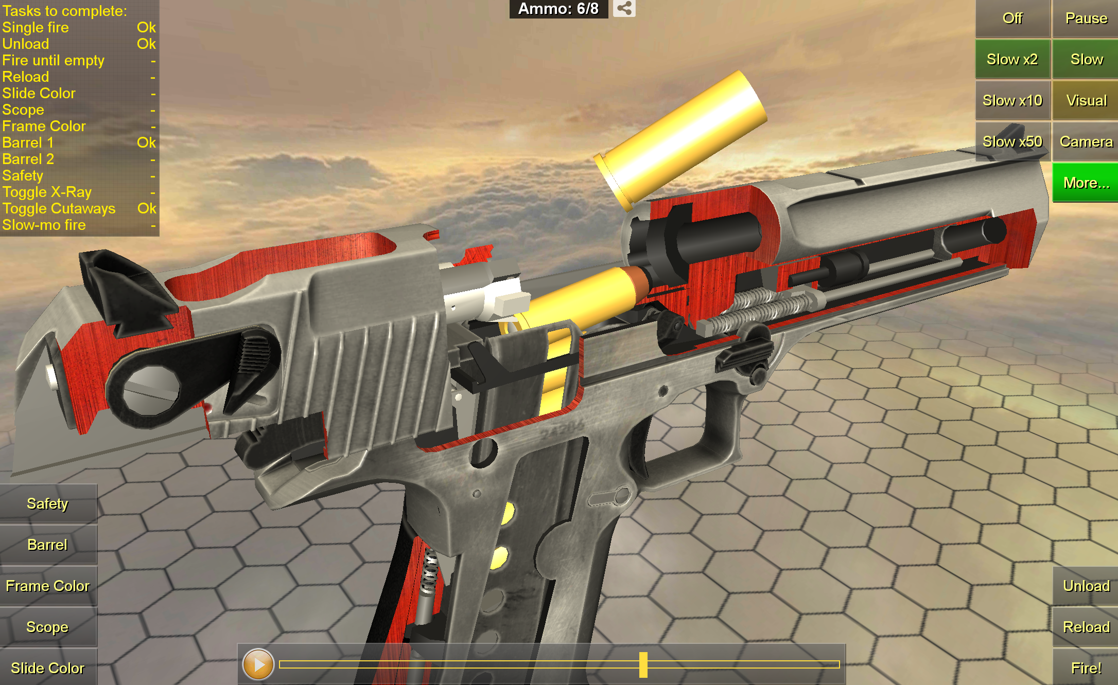 اسکرین شات 2 برنامه How it Works: Desert Eagle