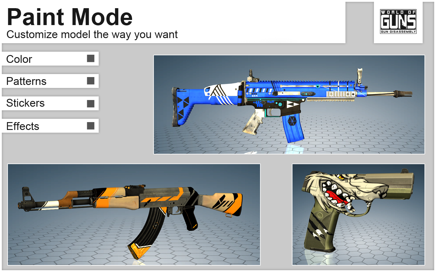 اسکرین شات 5 بازی World of Guns: Gun Disassembly