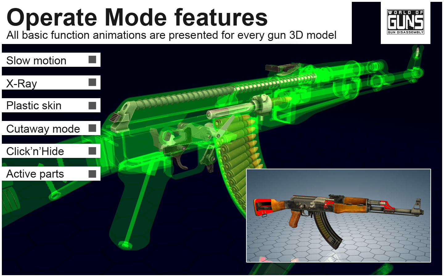 اسکرین شات 2 بازی World of Guns: Gun Disassembly