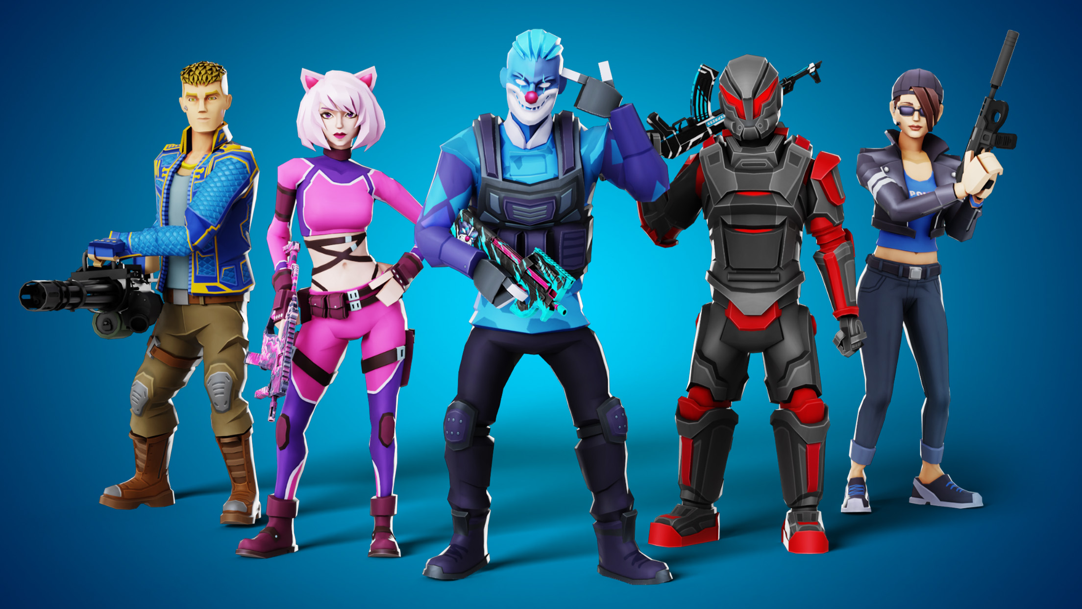 اسکرین شات 5 بازی POLYWAR: 3D FPS online shooter