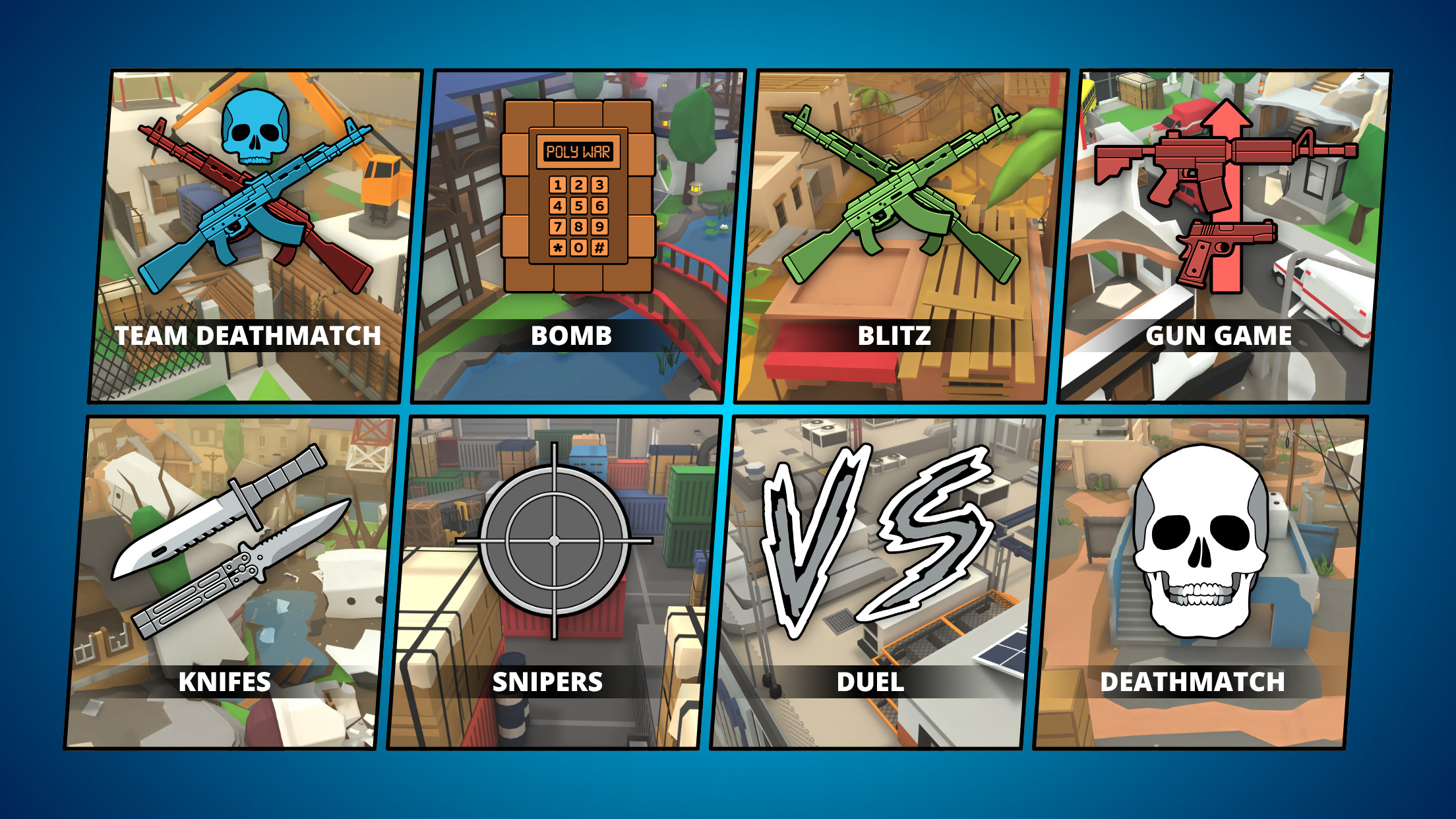 اسکرین شات 6 بازی POLYWAR: 3D FPS online shooter