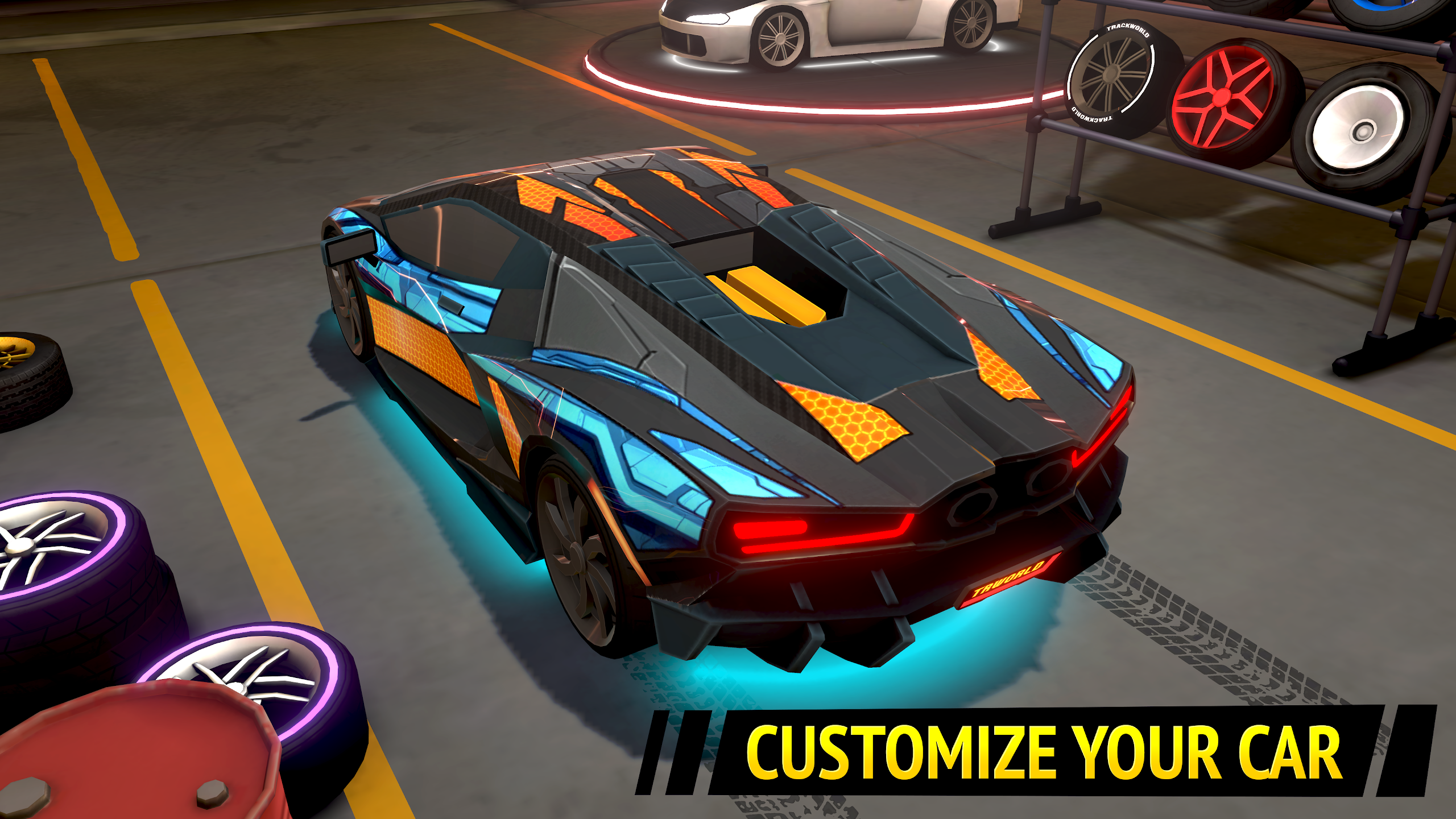 اسکرین شات 1 بازی TRACKWORLD – Stunt Racing