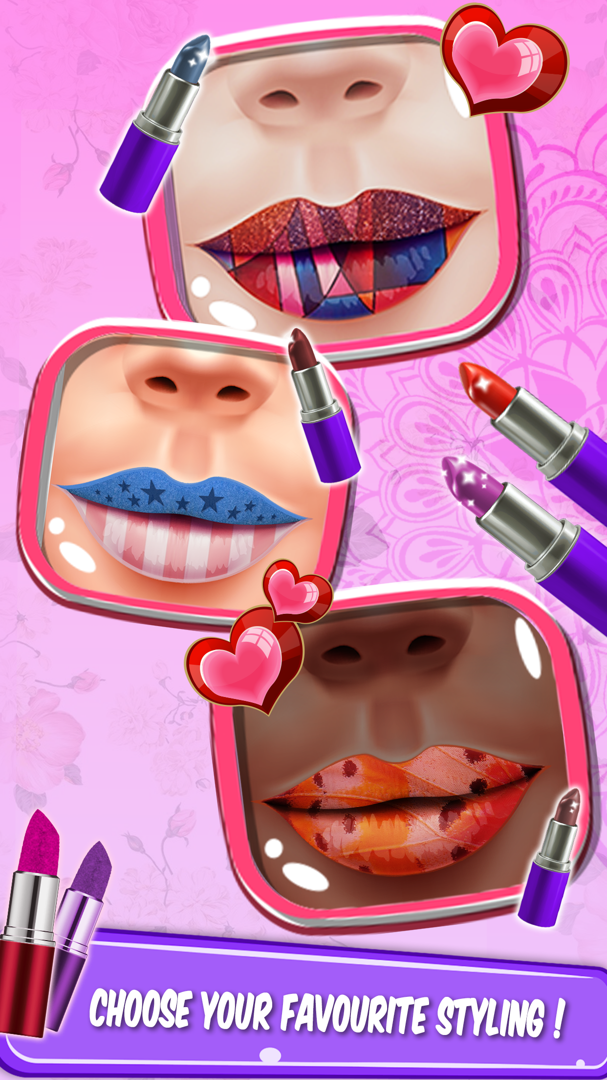 اسکرین شات 4 بازی Lip Makeup Art: Fashion Artist