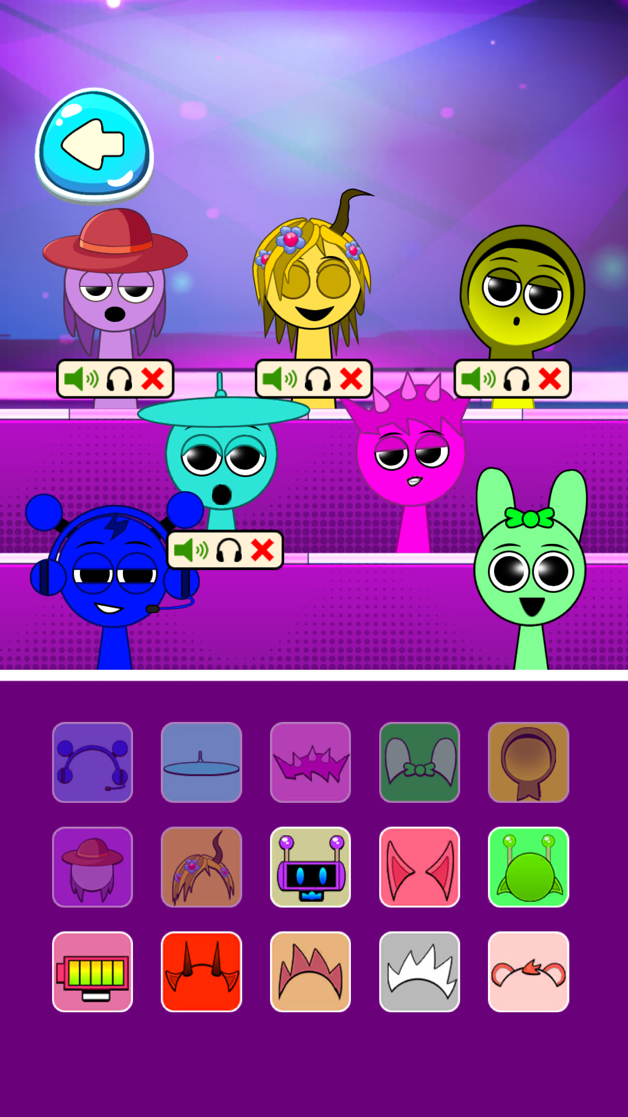اسکرین شات 1 بازی Make Music Beatbox Games