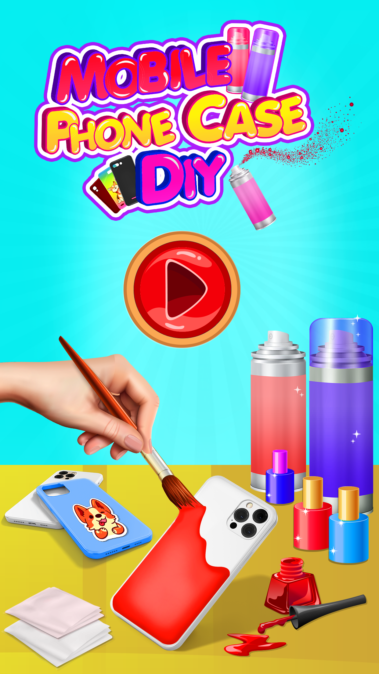 اسکرین شات 3 بازی Mobile Phone Case DIY