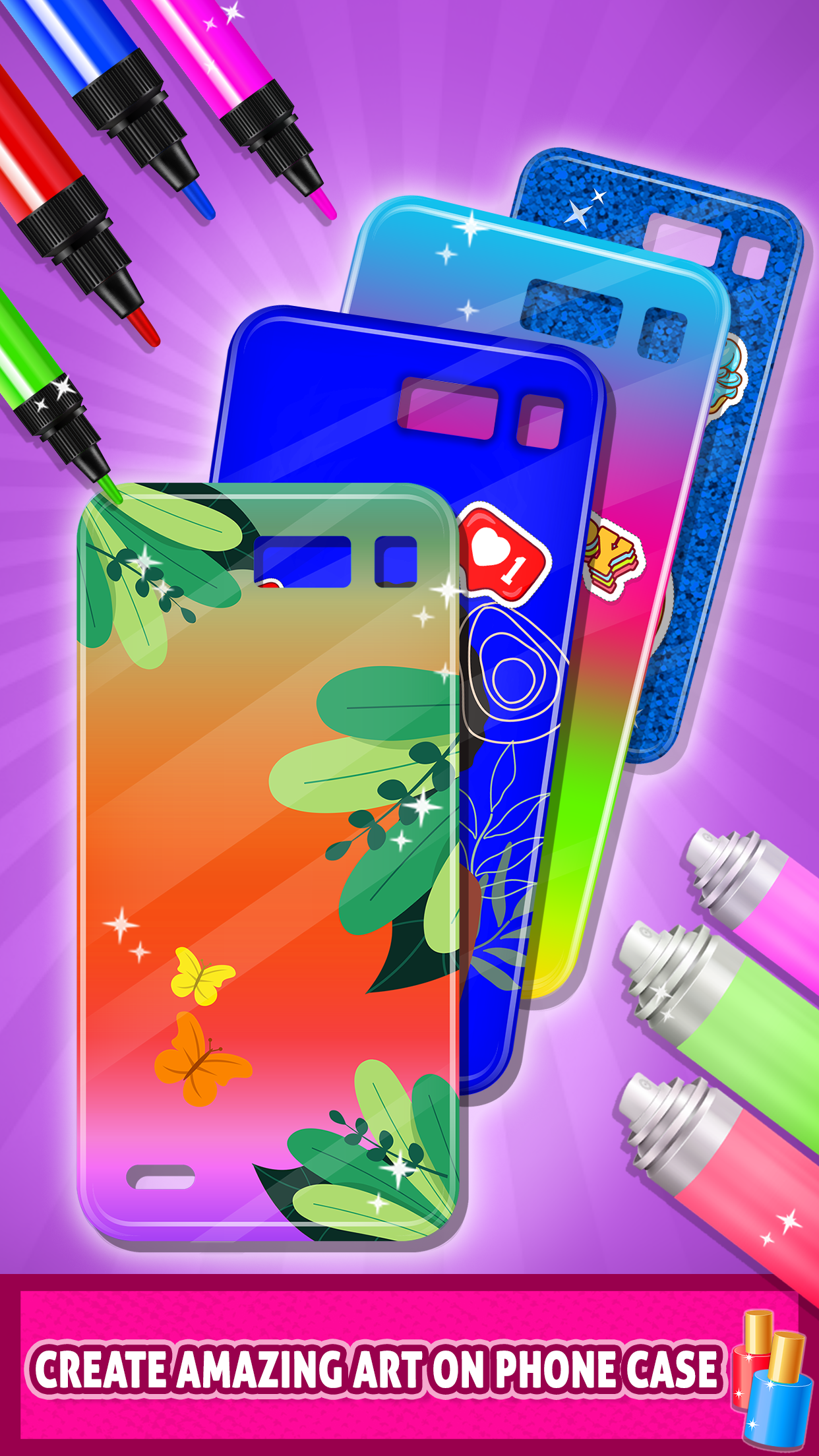 اسکرین شات 1 بازی Mobile Phone Case DIY