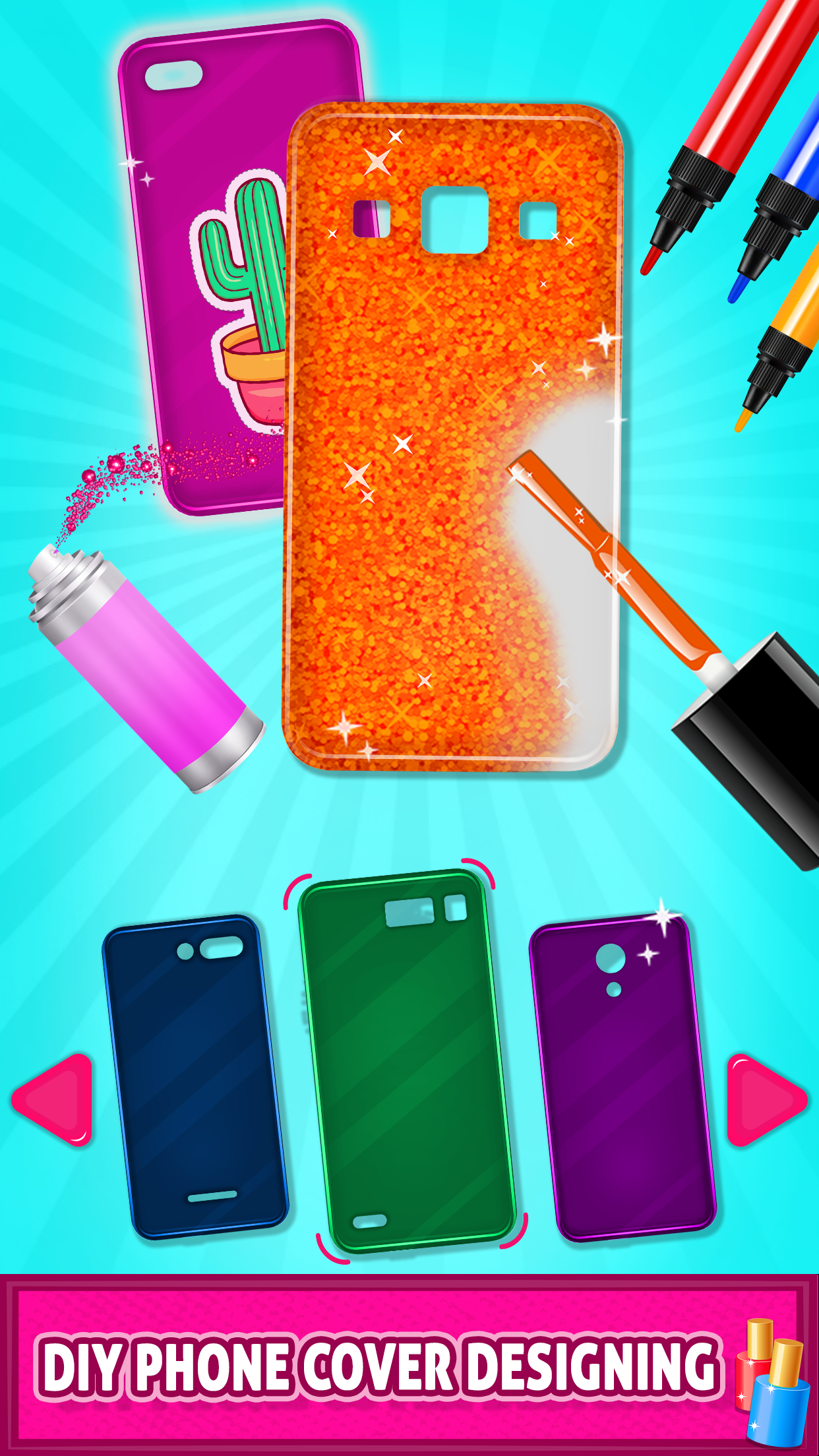 اسکرین شات 4 بازی Mobile Phone Case DIY