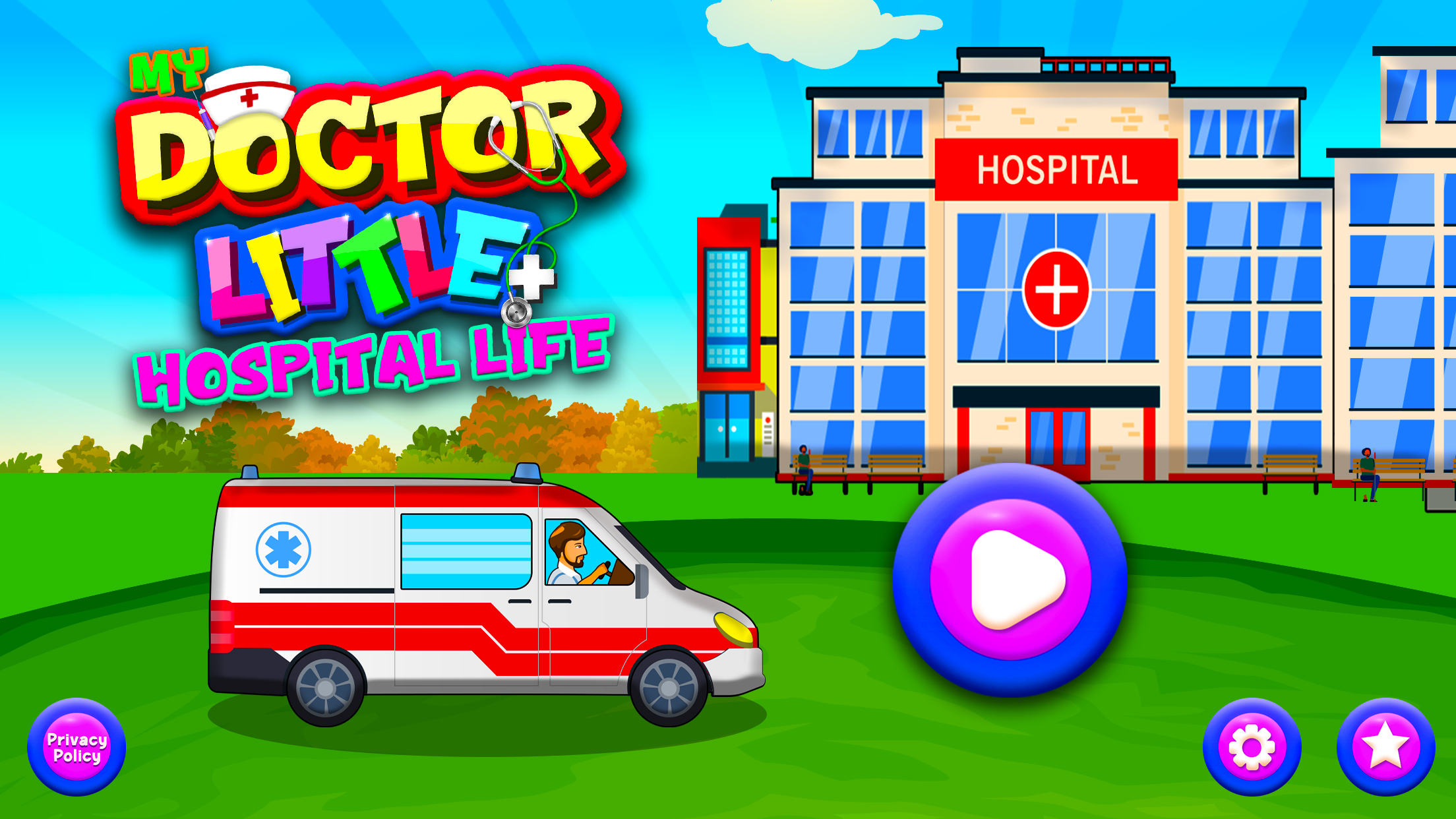 اسکرین شات 4 بازی My Doctor Town Hospital Story