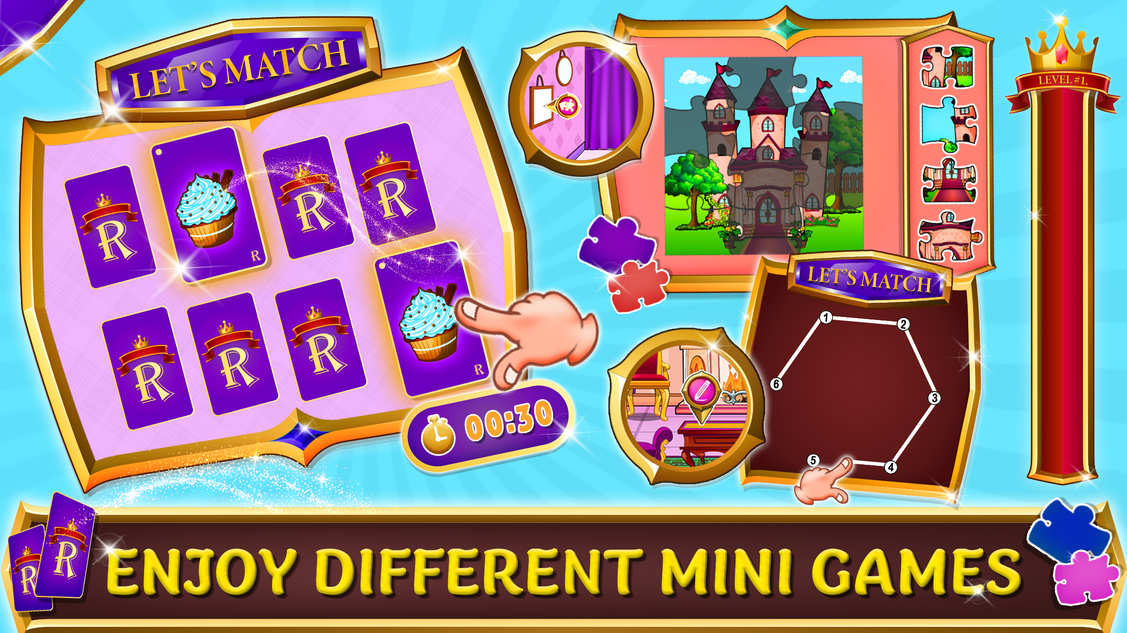 اسکرین شات 5 بازی Pretend Princess Doll House