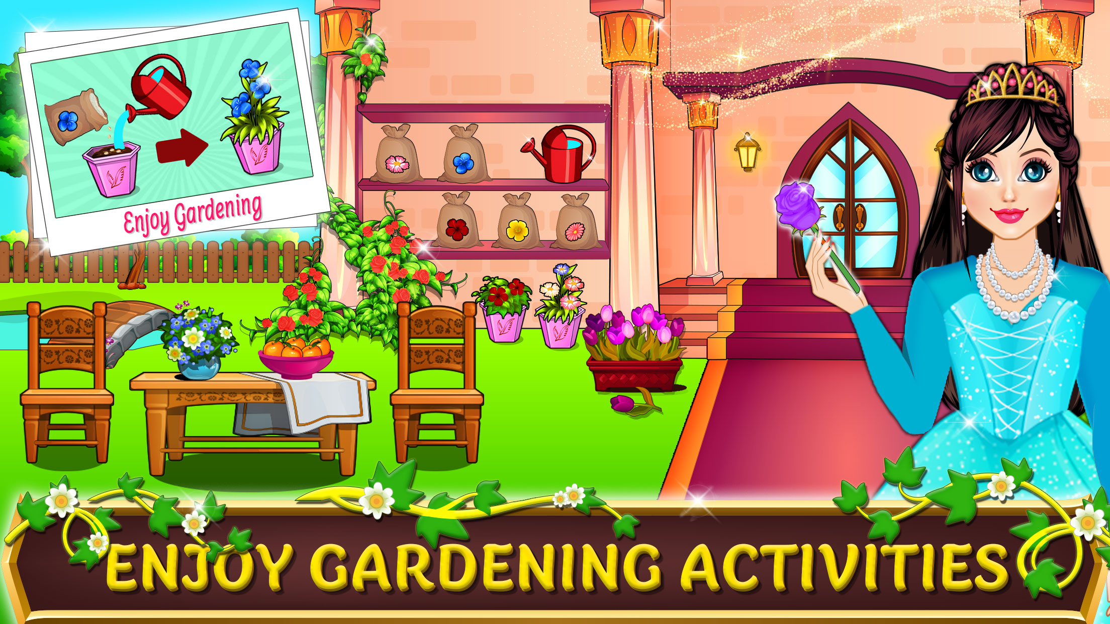 اسکرین شات 3 بازی Pretend Princess Doll House