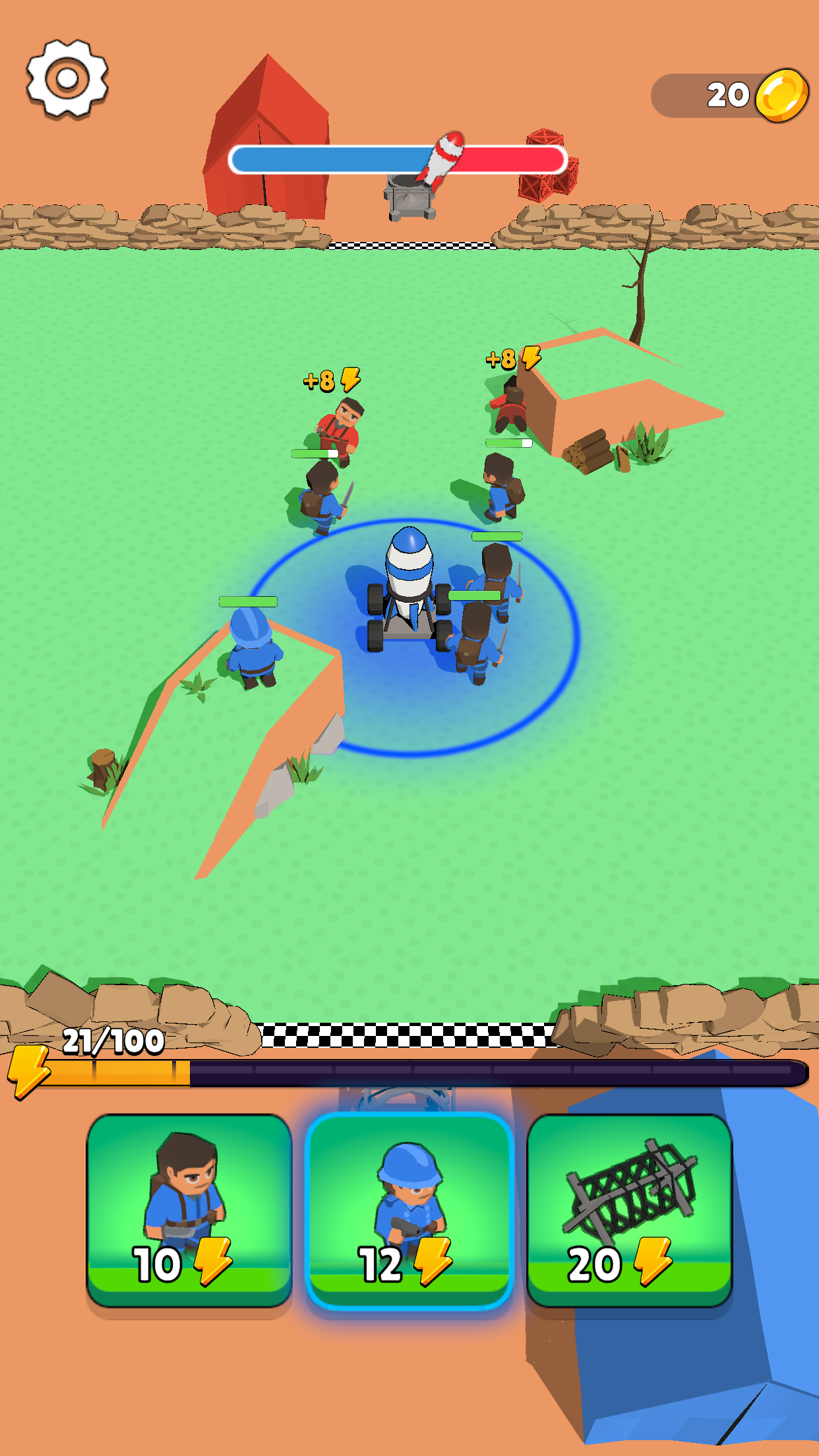اسکرین شات 1 بازی Nuke Battle