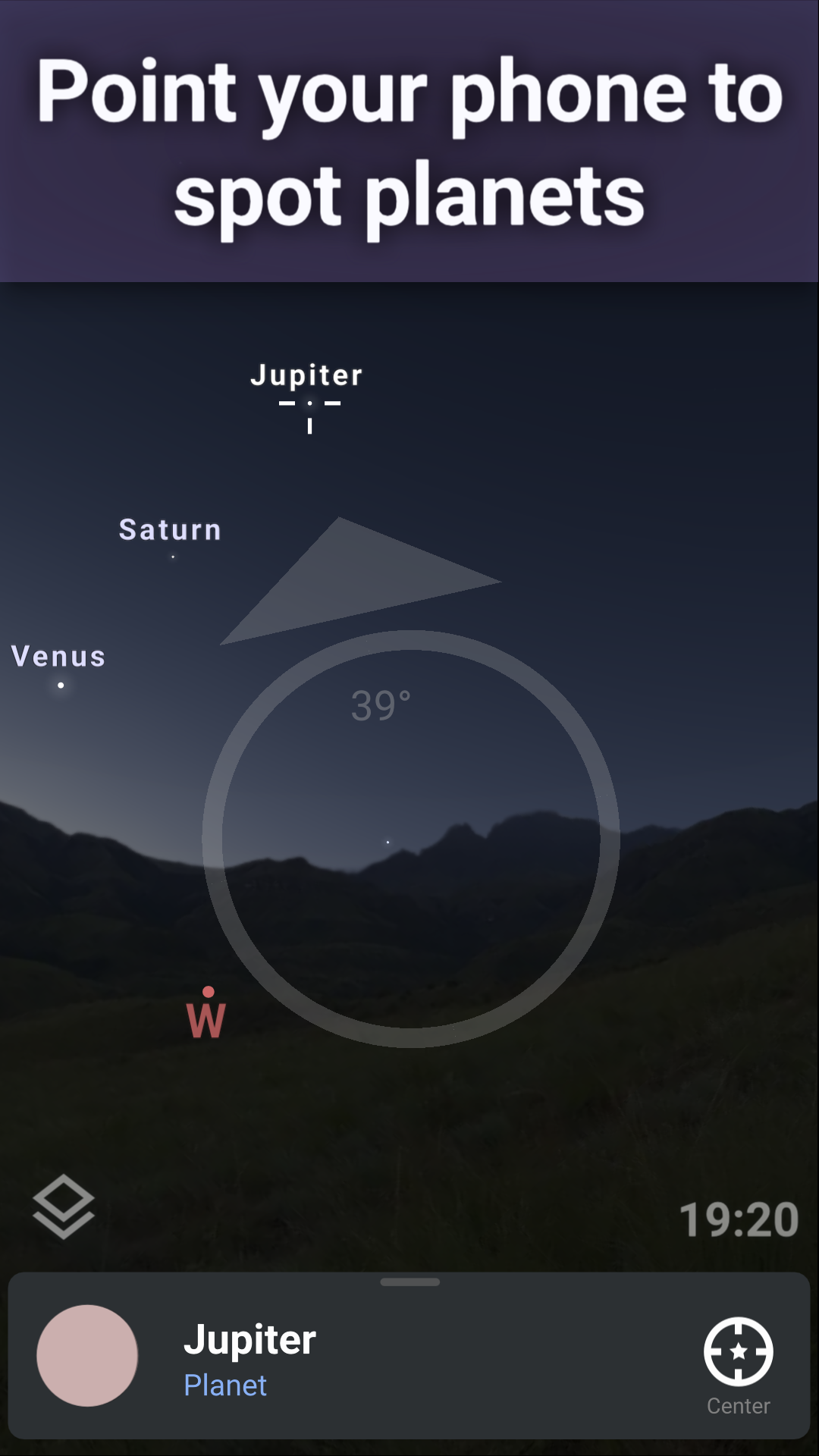 اسکرین شات 2 برنامه Stellarium Mobile - Star Map