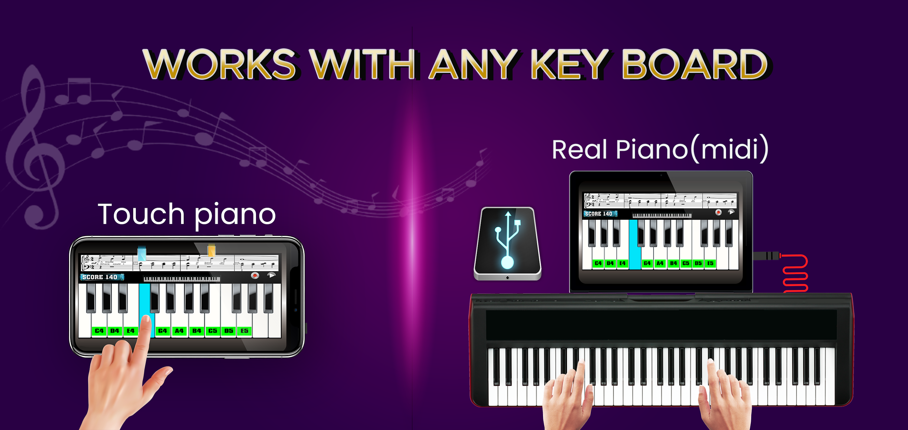 اسکرین شات 5 بازی Real Piano Teacher