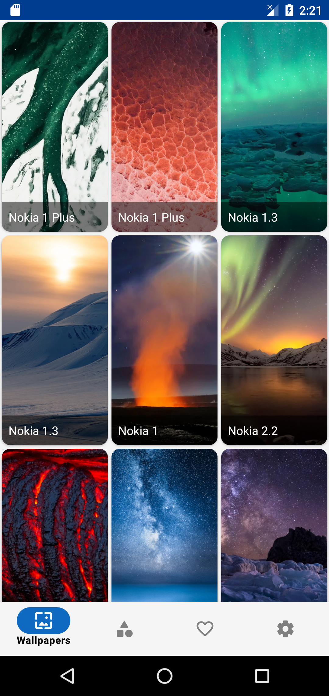 اسکرین شات 2 برنامه Wallpaper for Nokia Wallpapers