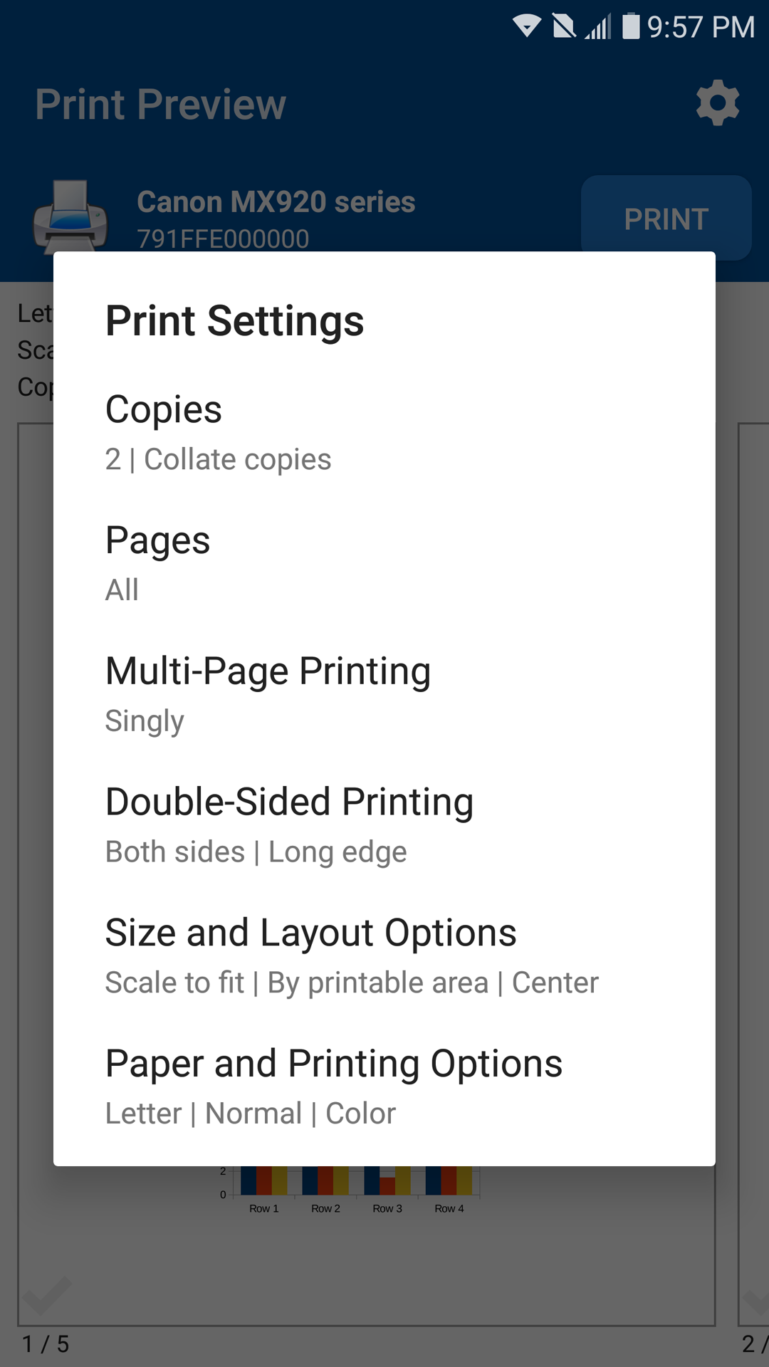 اسکرین شات 4 برنامه NokoPrint - Mobile Printing