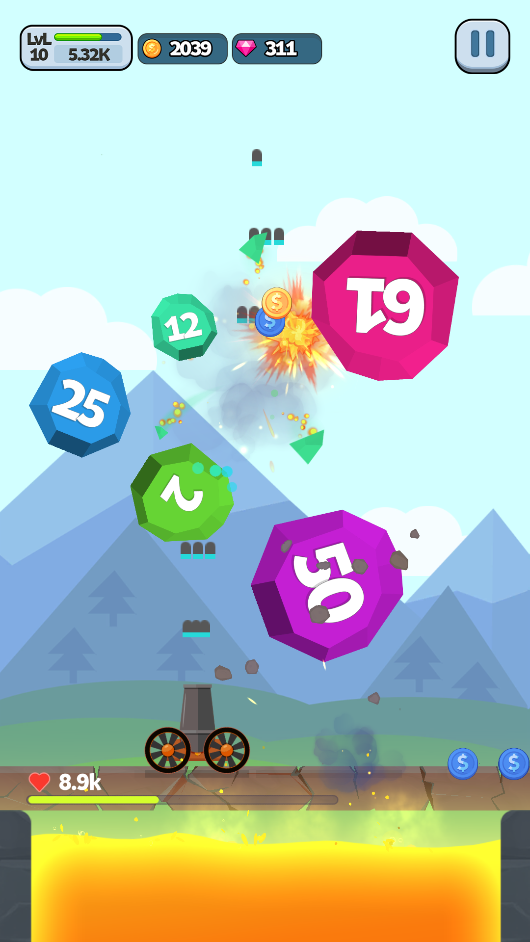 اسکرین شات 3 بازی Ball Blast Cannon blitz mania
