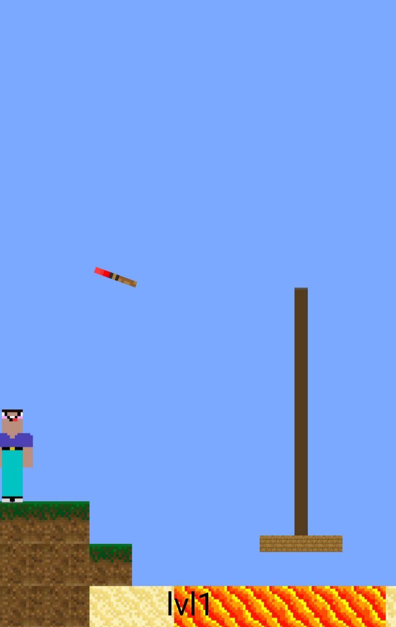 اسکرین شات 1 بازی Noob Torch Flip 2D