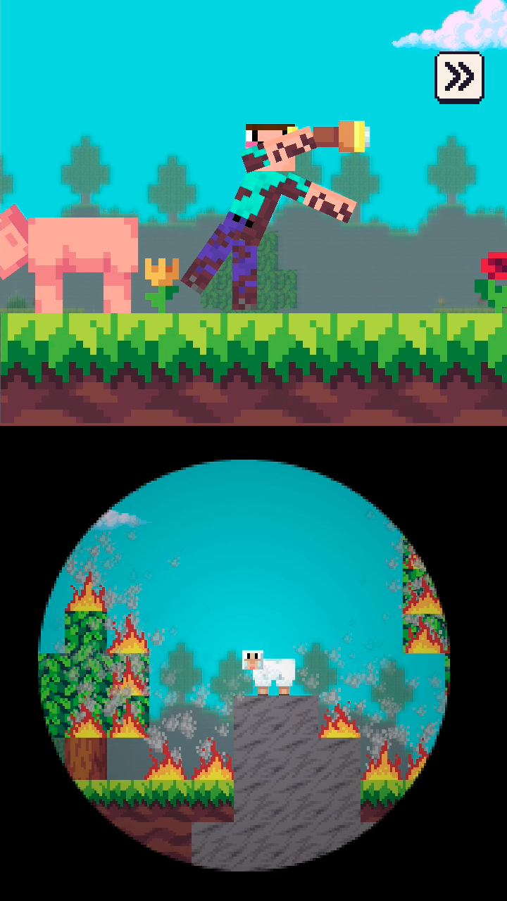 اسکرین شات 1 بازی Noob Story: Epic Adventure