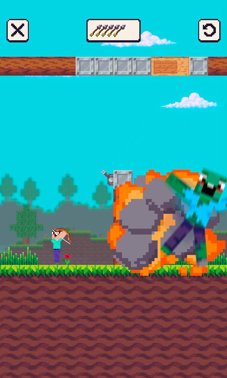 اسکرین شات 6 بازی Noob Story: Epic Adventure