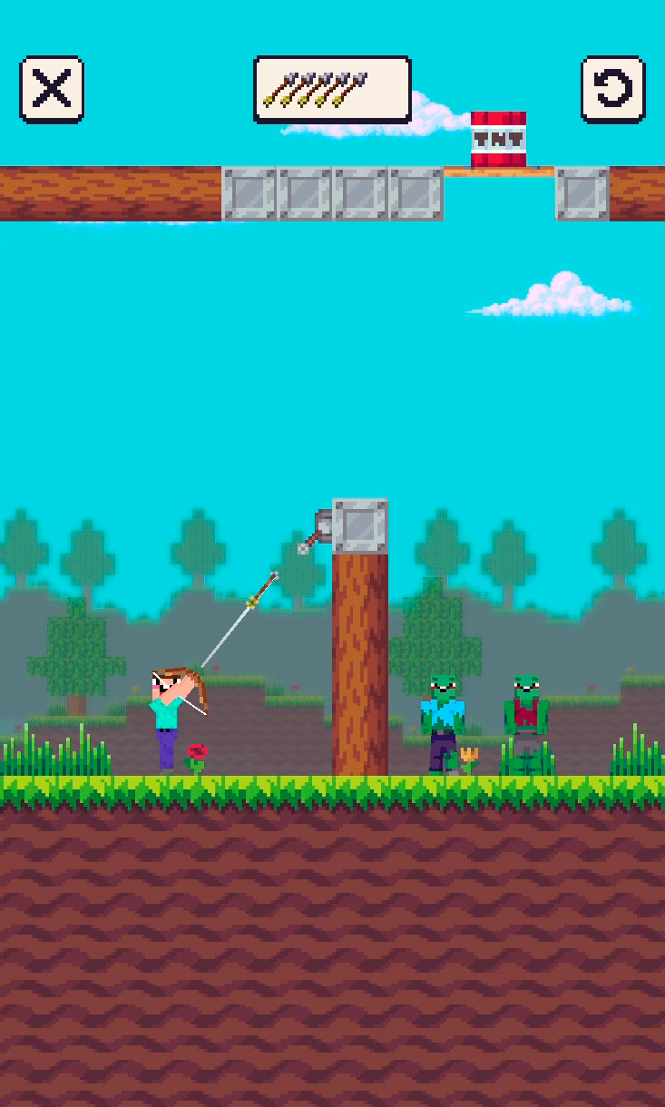 اسکرین شات 5 بازی Noob Story: Epic Adventure
