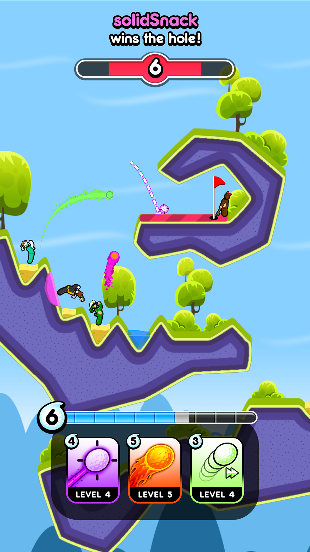 اسکرین شات 1 بازی Golf Blitz
