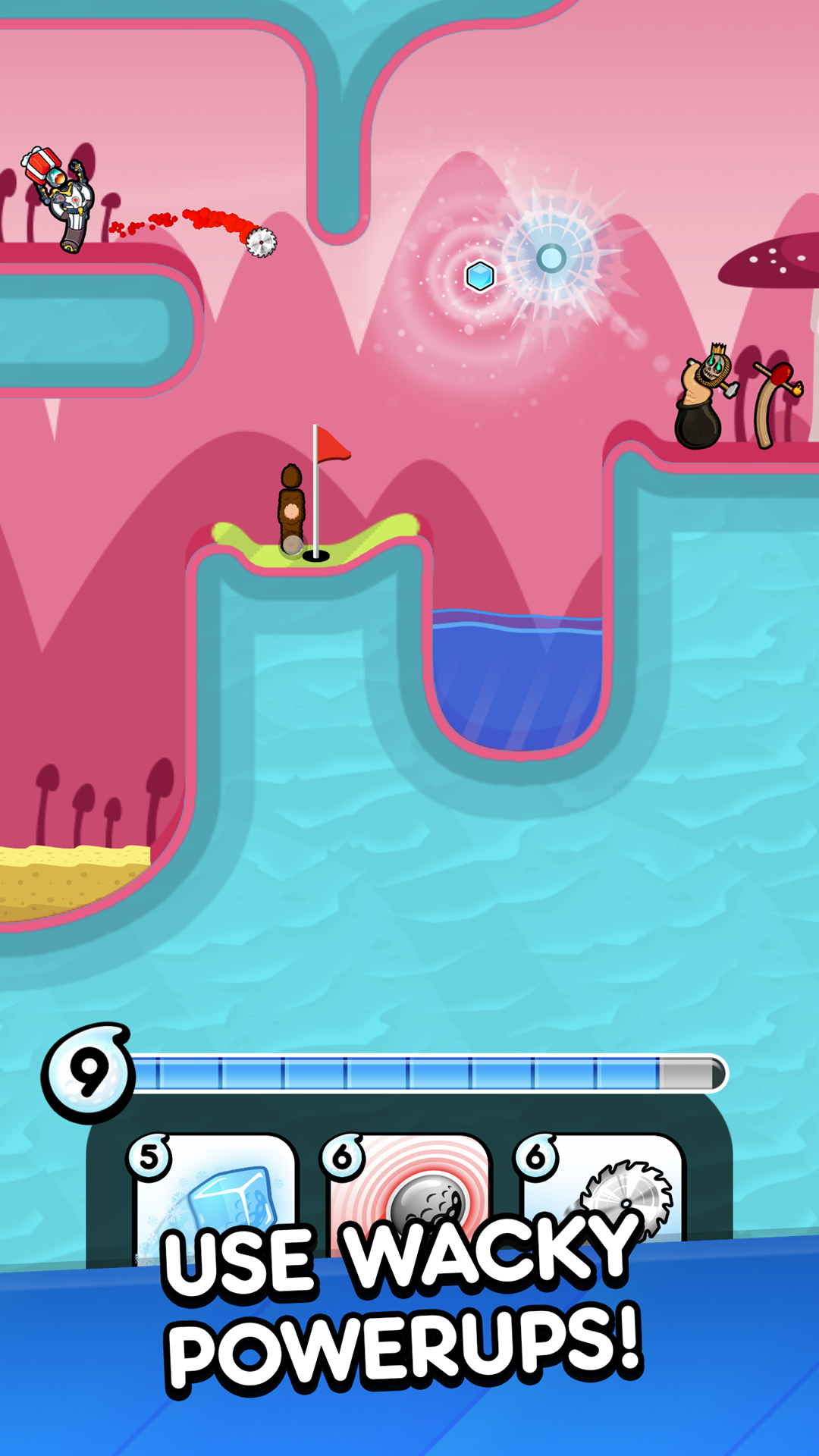 اسکرین شات 2 بازی Golf Blitz