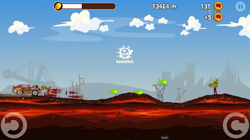 اسکرین شات 4 بازی Zombie Road Trip