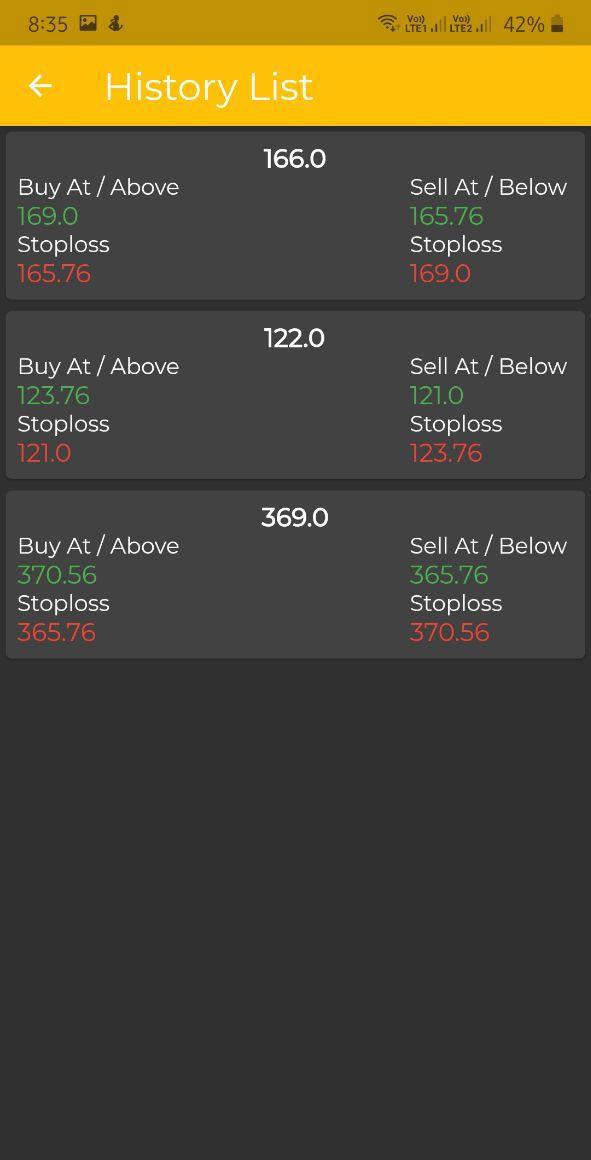 اسکرین شات 2 برنامه Trade Calculators Gann square