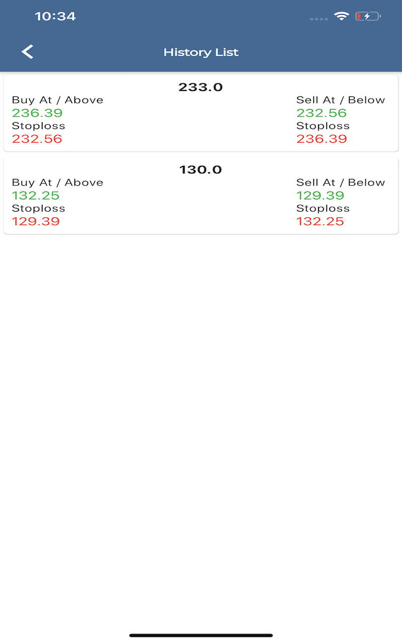 اسکرین شات 5 برنامه Trade Calculators Gann square