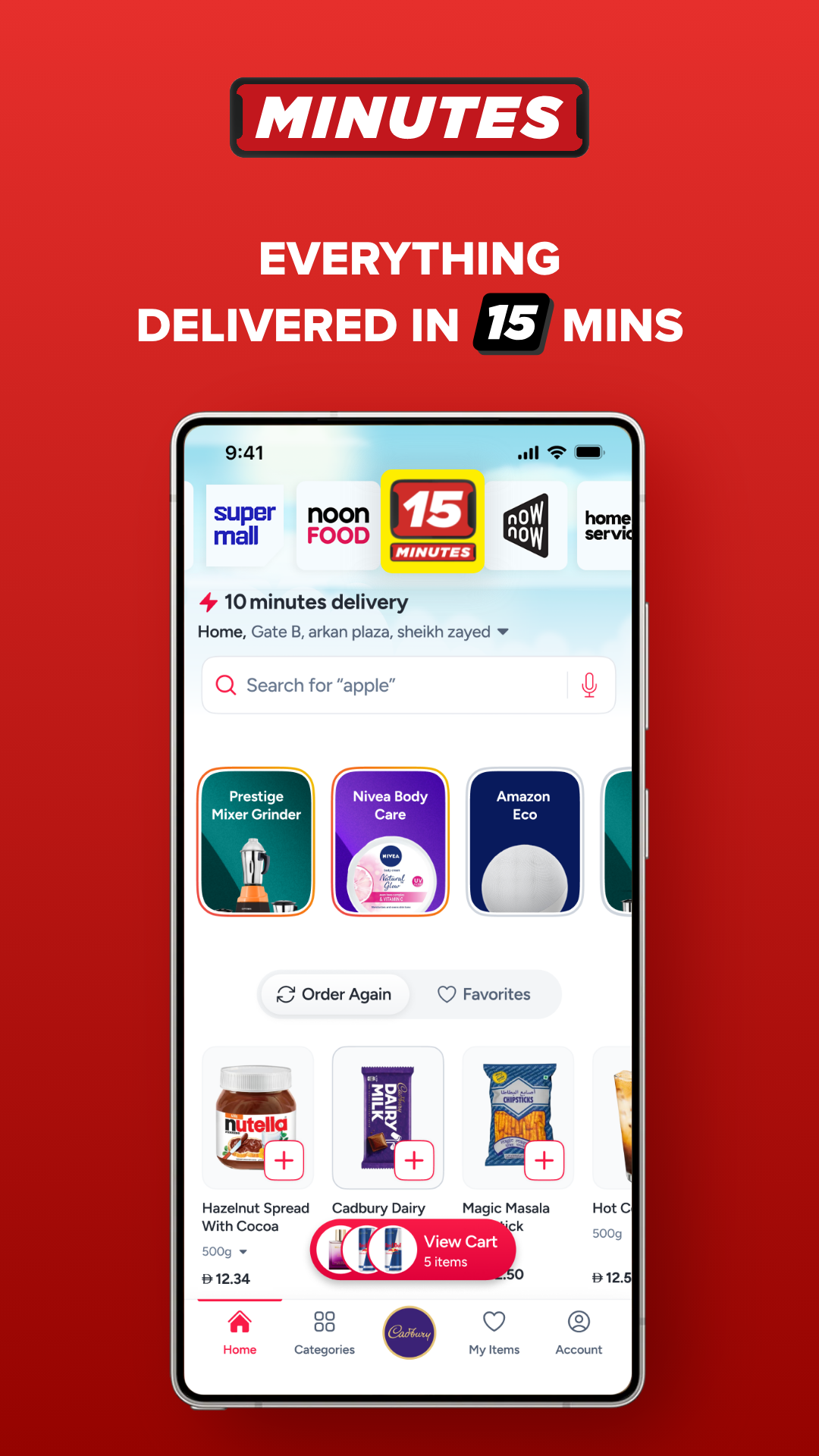 اسکرین شات 4 برنامه noon Online Shopping & Grocery