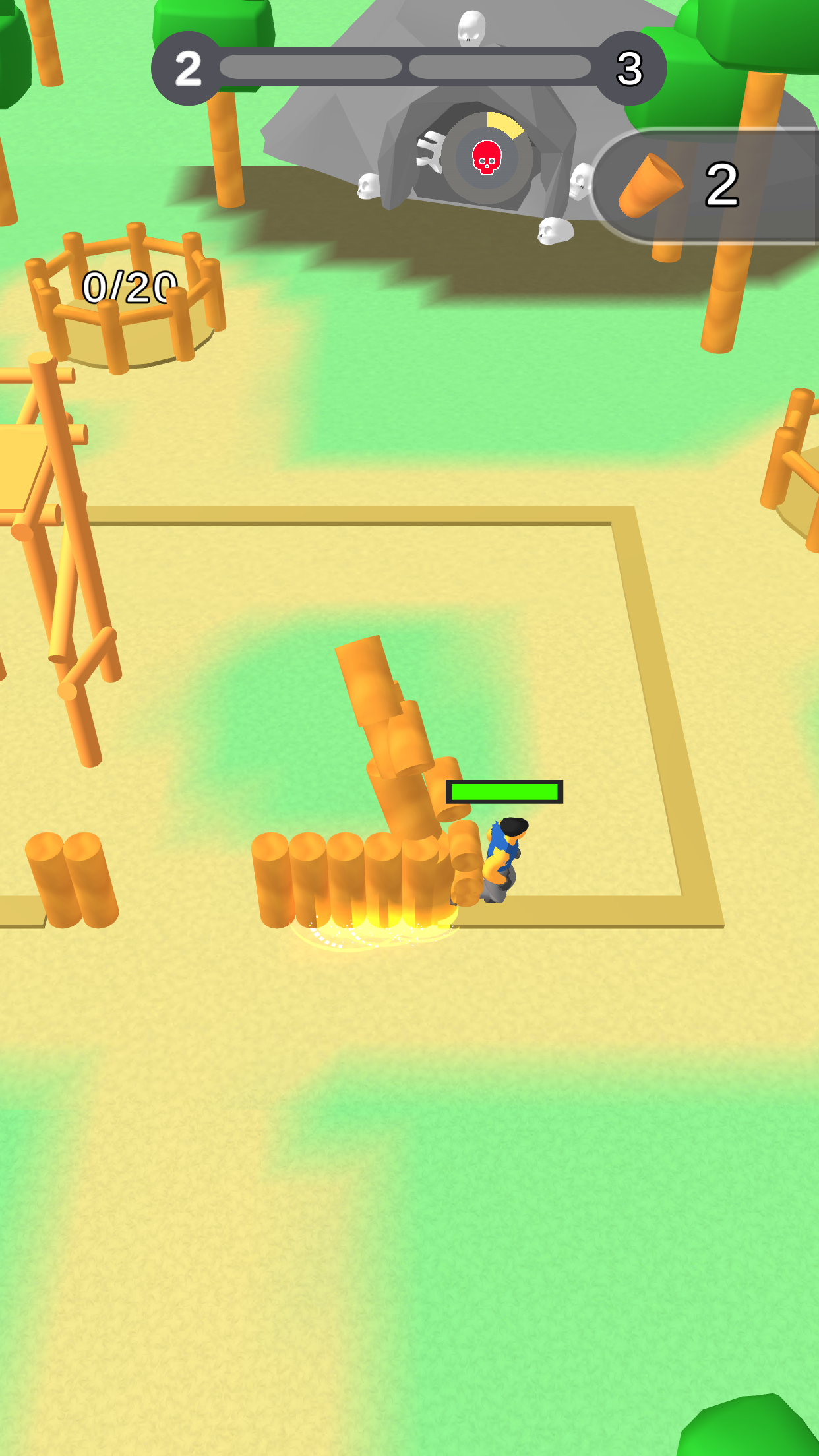 اسکرین شات 3 بازی Lumbercraft