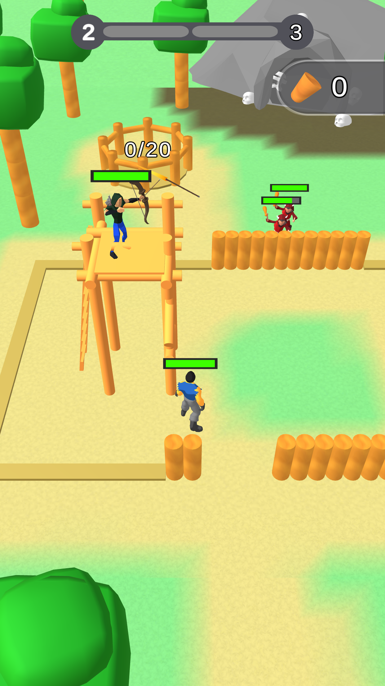 اسکرین شات 4 بازی Lumbercraft