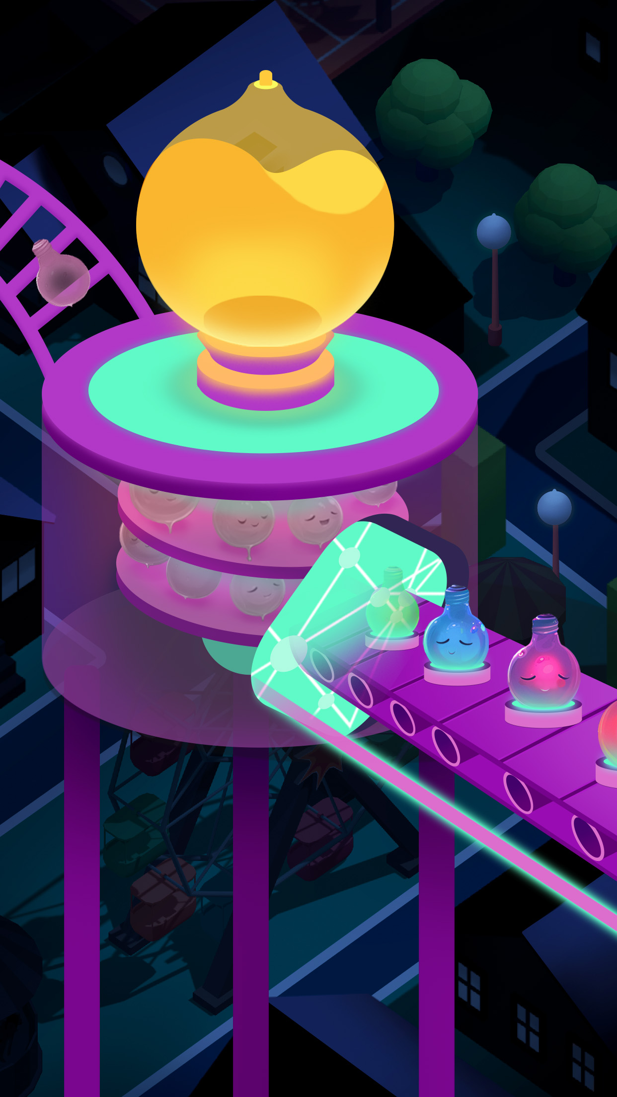 اسکرین شات 6 بازی Idle Light City: Clicker Games