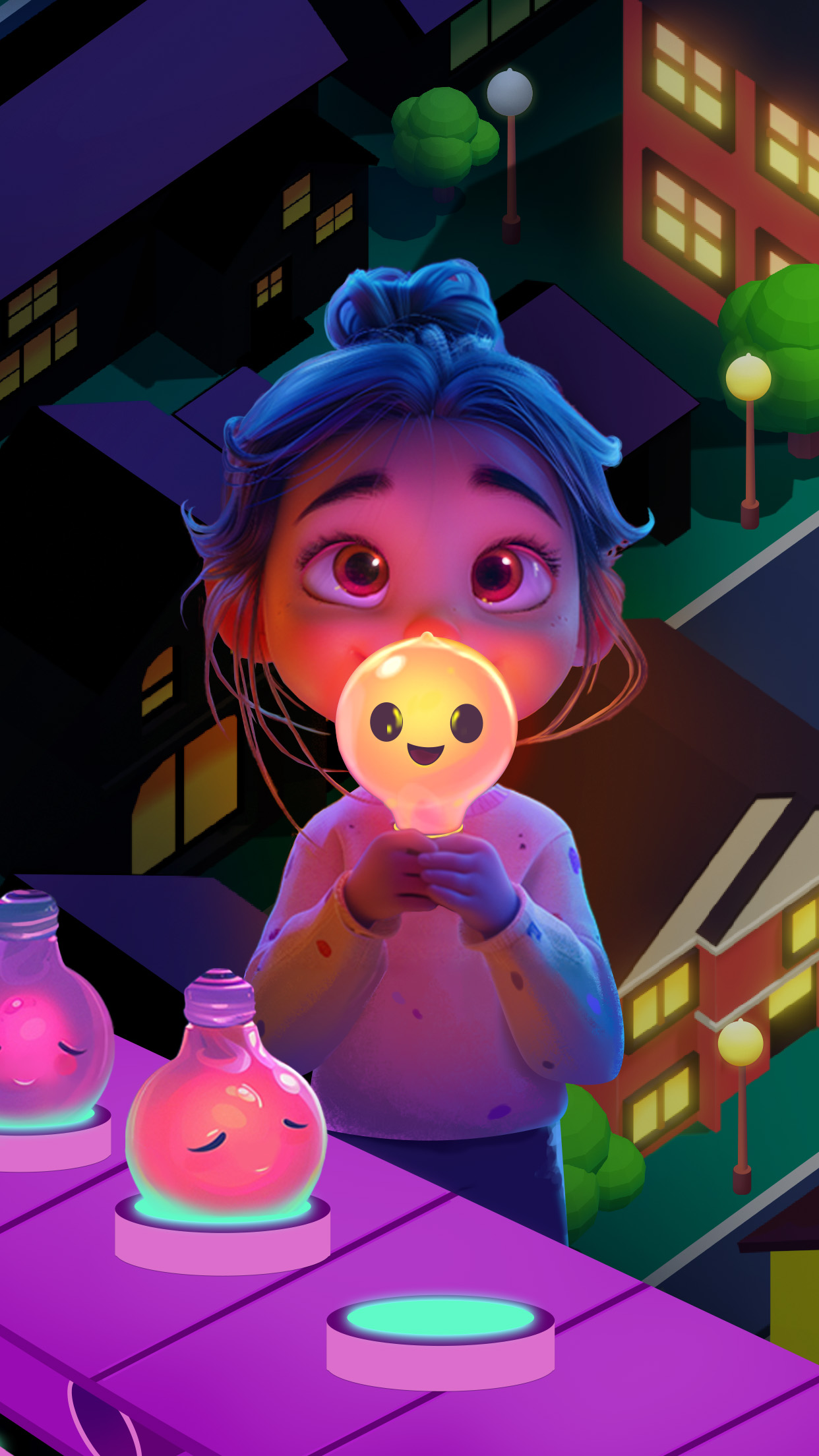 اسکرین شات 7 بازی Idle Light City: Clicker Games