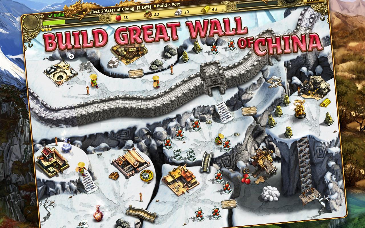 اسکرین شات 1 بازی Building the China Wall