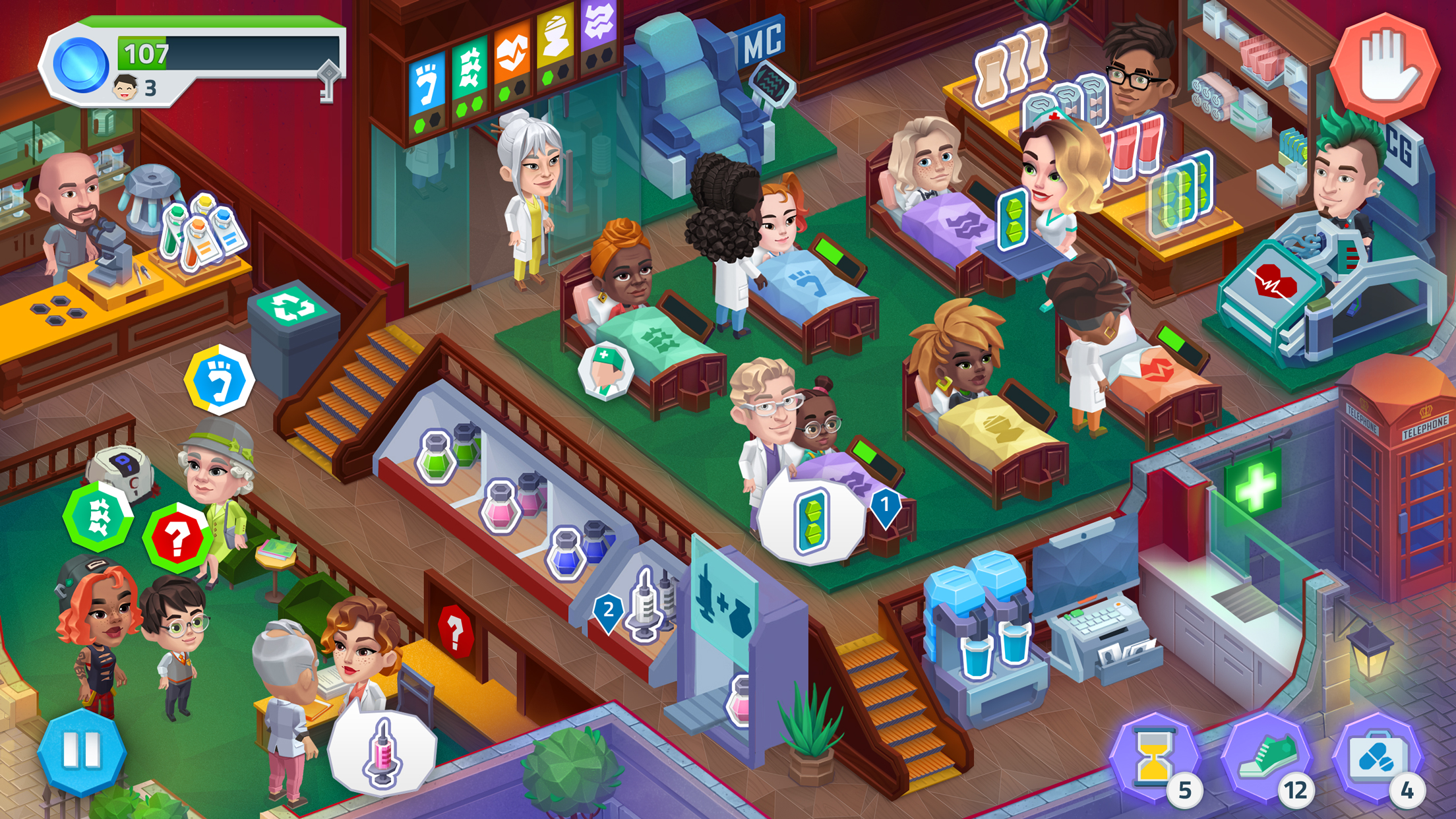 اسکرین شات 8 بازی Happy Clinic: Hospital Game