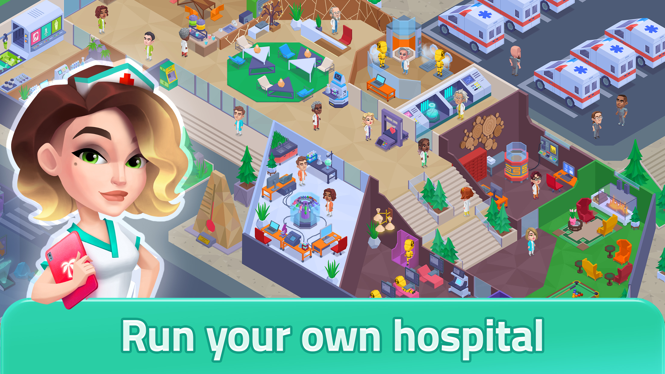 اسکرین شات 1 بازی Happy Clinic: Hospital Game