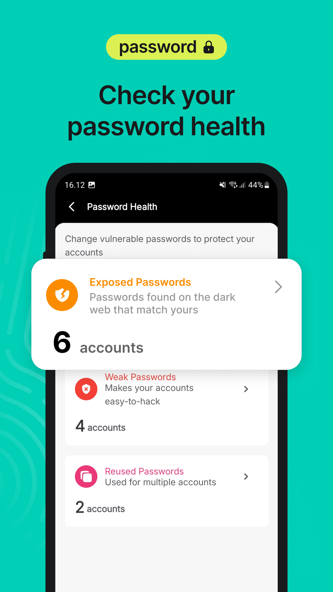 اسکرین شات 8 برنامه NordPass® Password Manager