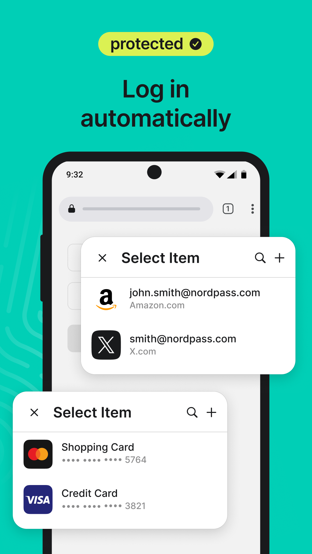 اسکرین شات 2 برنامه NordPass® Password Manager