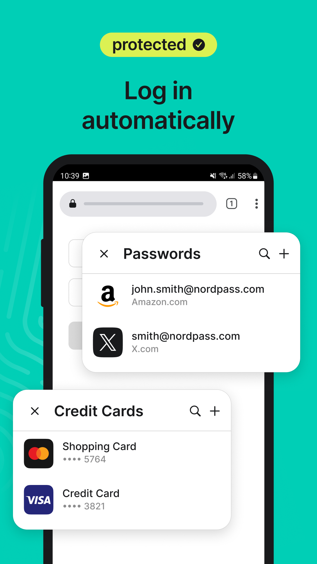 اسکرین شات 4 برنامه NordPass® Password Manager