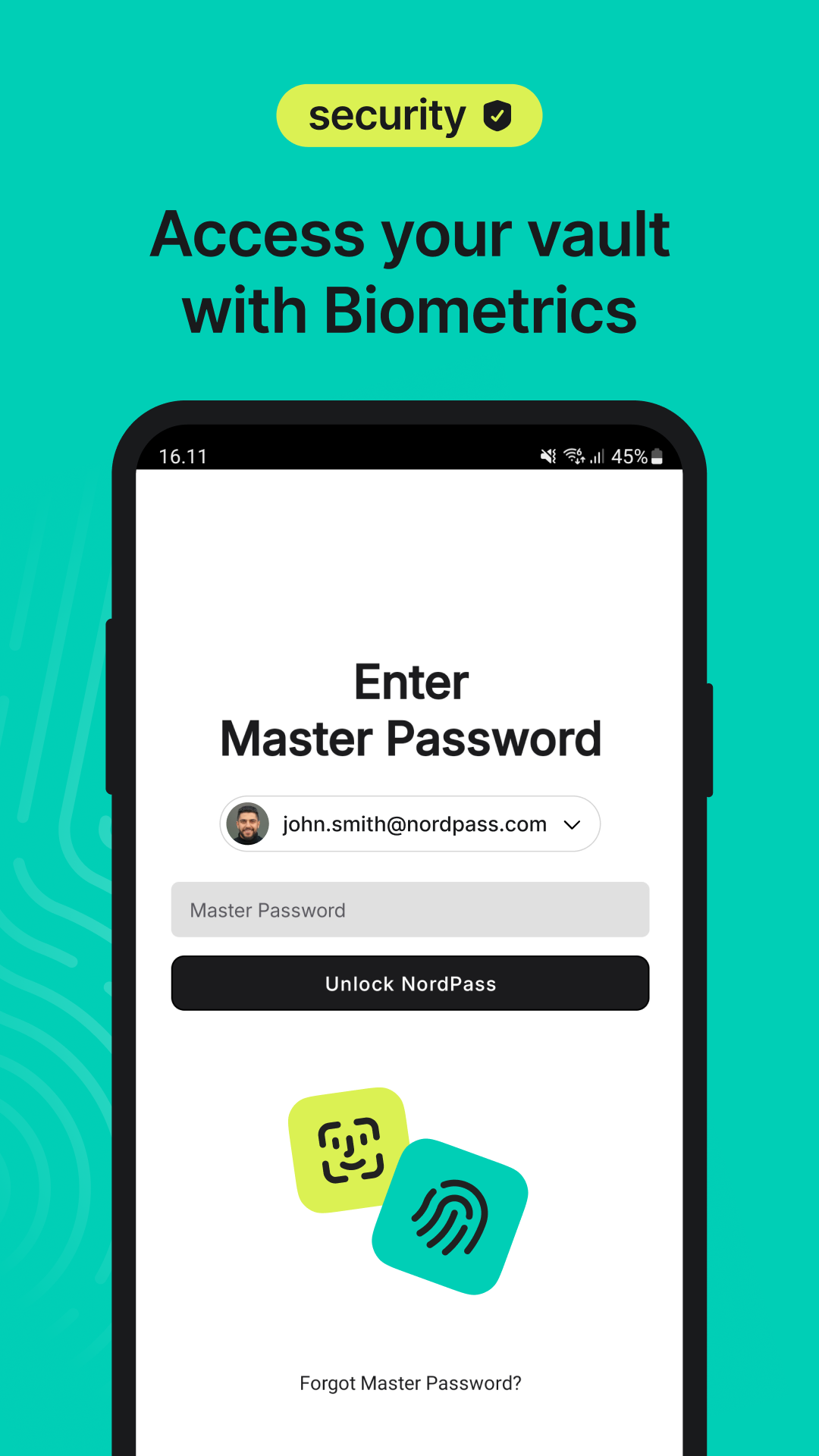 اسکرین شات 6 برنامه NordPass® Password Manager