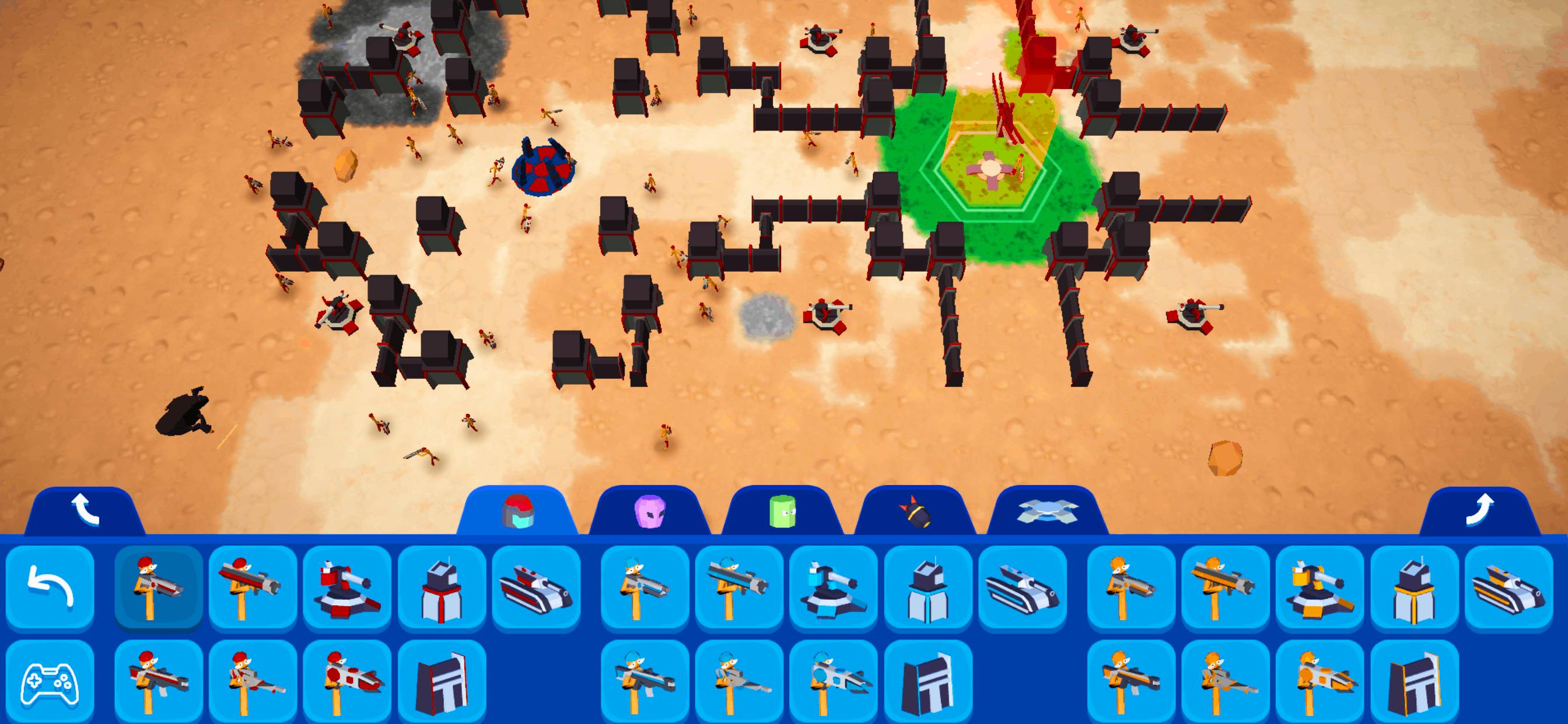 اسکرین شات 5 بازی MoonBox alien army ragdoll sim