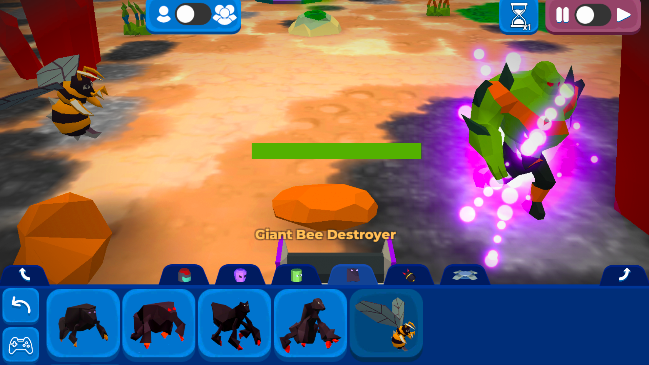 اسکرین شات 8 بازی MoonBox alien army ragdoll sim