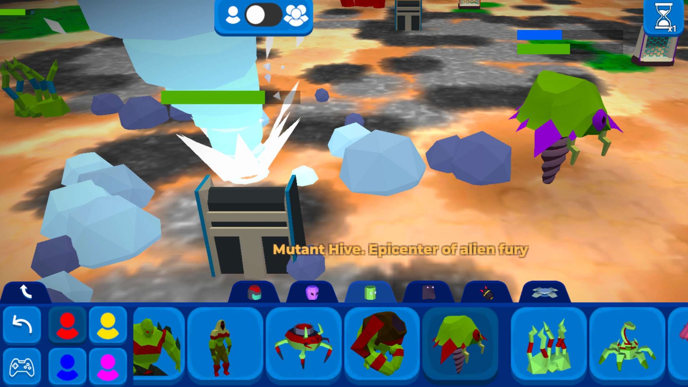 اسکرین شات 6 بازی MoonBox alien army ragdoll sim