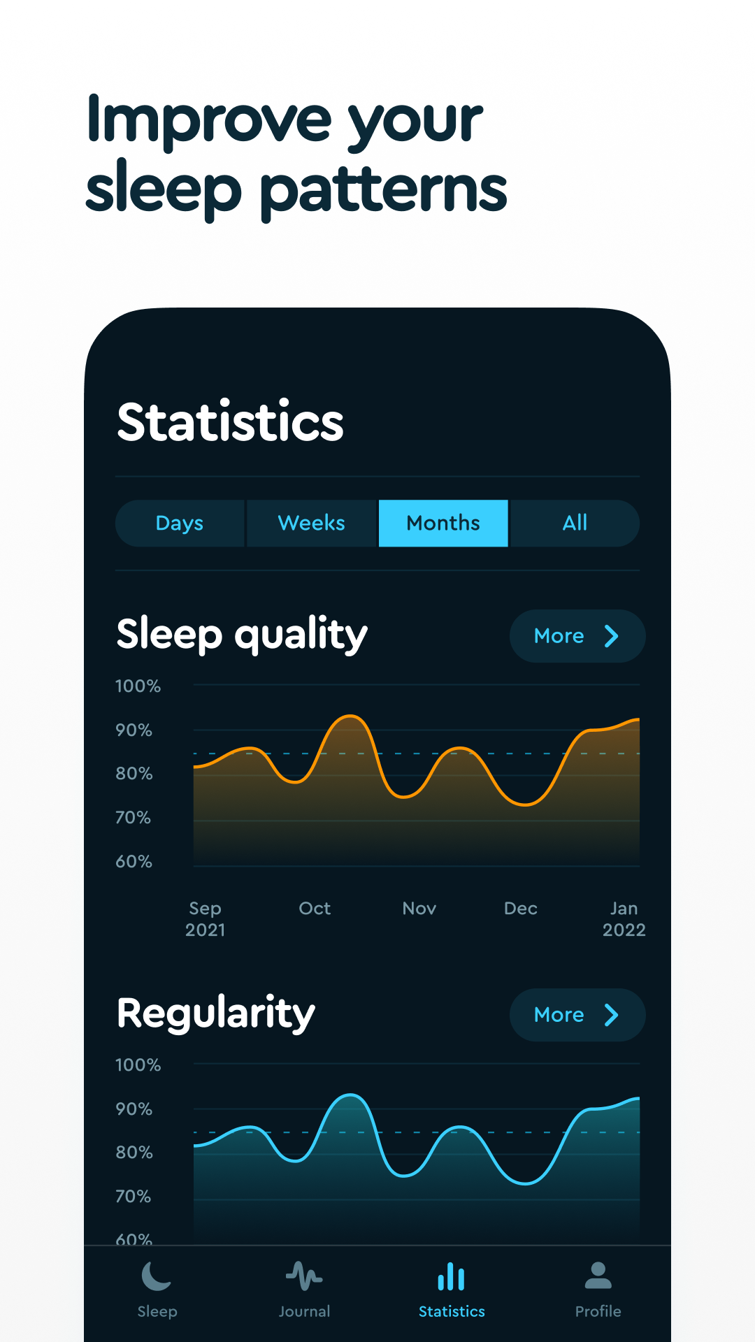 اسکرین شات 7 برنامه Sleep Cycle: Sleep Tracker